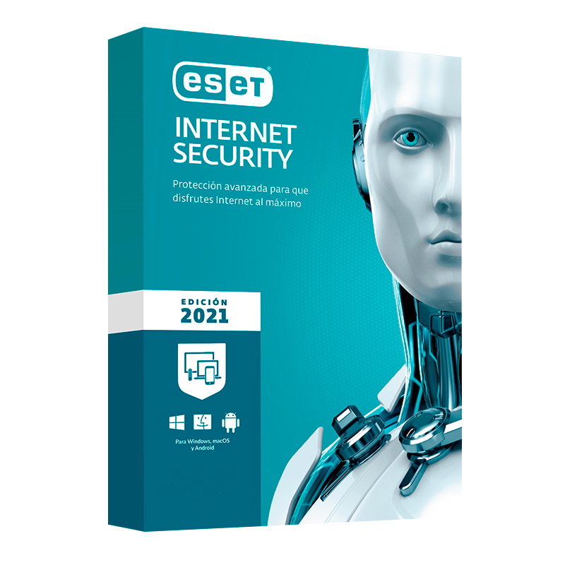 Antivirus ESET Internet Security 1 dispositivos por 2 años